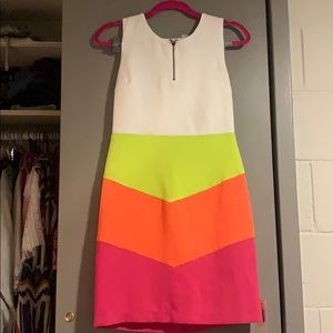 Multi Colored Mini Dress